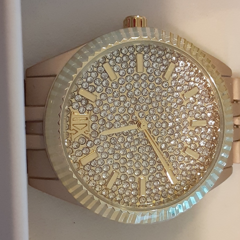 Swarovski Crystal Embedded  Watch